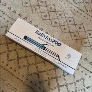 BaBylissPRO Nano Titanium XL Spring Curling Iron - NWT